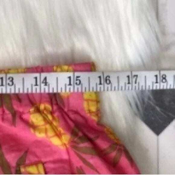 J. Crew pineapple print mini skirt with pockets size Medium Very Good condition - Picture 3 of 5